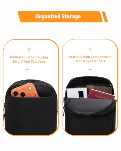 Image of OSOCE Sling Bag, RFID Anti-Theft Lightweight