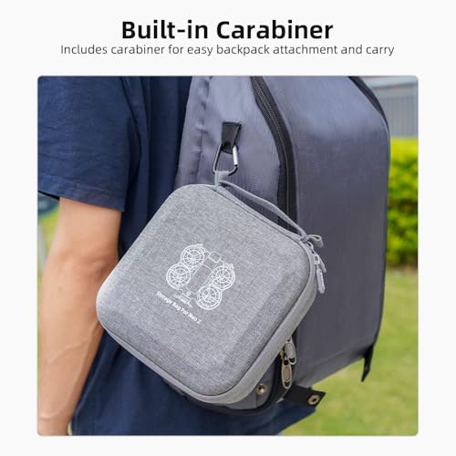 Image of GetZget Carrying Case Bag for DJI Neo 2 & Accessories Compact Travel Protection Standlone Case (Neo 2 Standalone Bag)