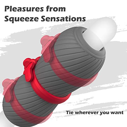 Male Stroker Sex Toys For Men, Adjustable Male Masturbator Adult Toys For Men Blowjob, Selver Men's Sex Toys Pocket Pussies For Him, Open-Ended Penis Masturbation Sleeve Sex Toys Games #TOP4
