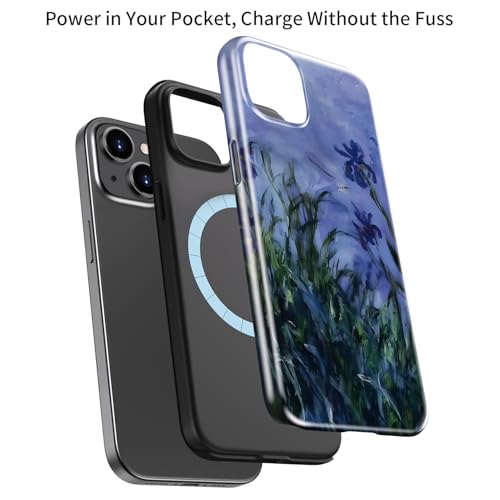 Esdot Cute Case for iPhone 15 Plus,Compatible with Magsafe,Trendy Floral - image 3