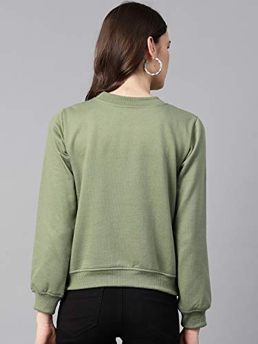 Image of pluss Women's Fleece Round Neck Sweatshirt