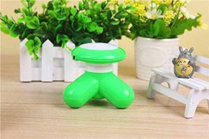LEMJ Full Body Massager Mini Portable Vibrating Massager ( Color-Green) 3 AAA Battery operated