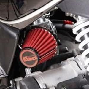 AUTOPOWERZ Universal Air Filter Engine Replacement Inlet Rubber Intake Induction Kit for All Motorcycle and Bikes (45-48mm)