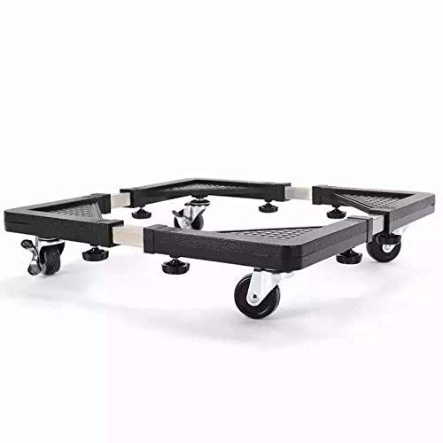 HUEX Adjustable Heavy Duty Top Load Washing Machine Stand with Wheels
