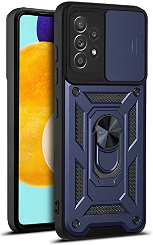 DANDAN WAY Capa Compatível com Samsung Galaxy A52,Capa para Câmera Deslizante e Suporte Armadura à P