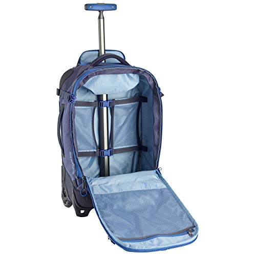 Eagle Creek Gear Warrior Carry Luggage Softside 2-Wheel Rolling Suitcase, Arctic Blue, 22 Inch