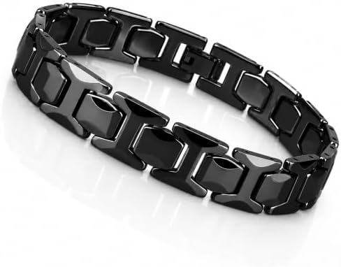 URBAN JEWELRY Stunning Solid Tungsten Link Bracelet for Men