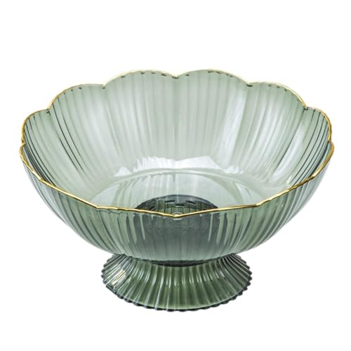 Frutero De Centro De Mesa, Soporte De Exhibición De Postre, Cuenco De Cerámica Con Patas, Soporte De Exhibición De Postre, Cuenco Para Granja, Cocina, Panes, Aperitivos, Adornos Para El Hogar