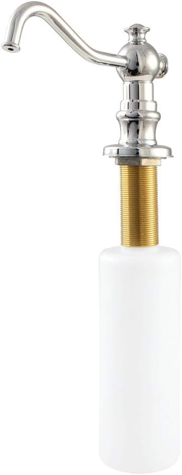 Kingston Brass SD7602 Vintage Soap Dispenser, Polished Brass, 11-13/16"L