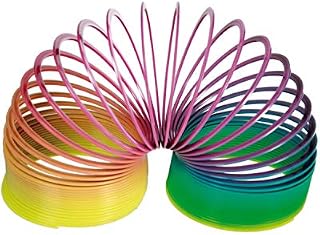 Zabawka dla dzieci/Tęczowa spirala/Materiał : tworzywo sztuczne o wysokiej odporności/Wymiary : 10 x 10 cm