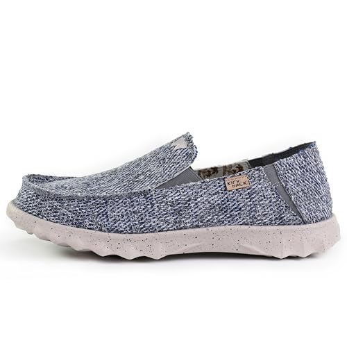Mocasines de canvas para hombre: calzado ligero ideal para tus viajes y días de playa