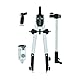 Faber-Castell 32724-3A Schnellverstellzirkel mit Universal-Adapter, Verlängerung und Zubehör