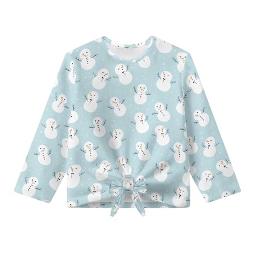 Girls Blouses with Tie Hem Casual Tops Long Sleeve Shirts Spring Dress Clothes Cozy Breathable Size 5-12 Years Old4