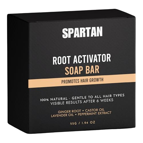 Spartan Root Activator Soap Bar - Revitalize Your Hair