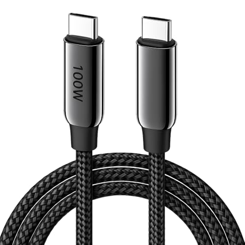 Cabo USB-C para USB-C 2 Metros 100W - Carregamento Rápido - Compa...