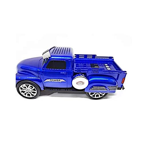 CAIXA SOM PORTATIL CAMINHONETE BLUETOOTH FM AZUL WS-558BT