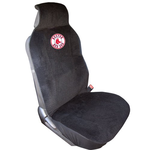 Fremont Die MLB Boston Red Sox Car Seat Cover, Standard, Black/Team Colors