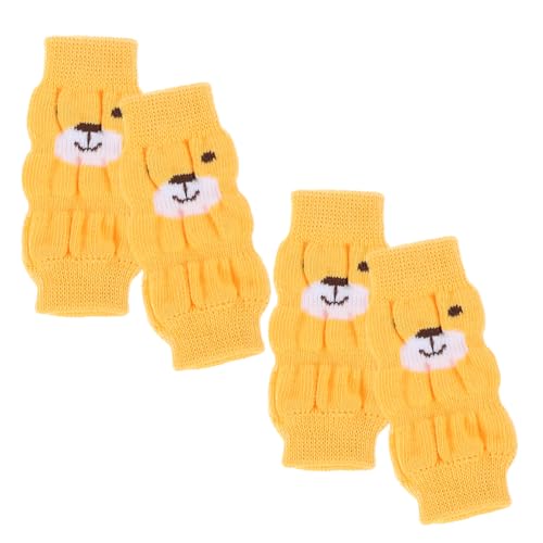 SUPVOX Extra Small Pet Leggings Dog Socks for Small Dogs Winter Leg Protection Puppy Leg Cover
