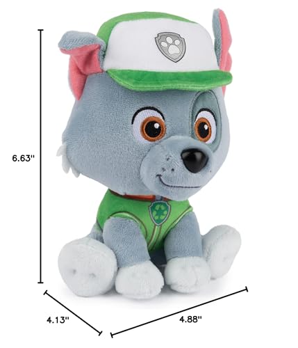 Gund 6056512 Official Paw Patrol Rocky In Signature Recycling Uniform Plush Toy, Stuffed Animal thumb #8