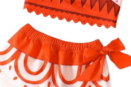 Lito Angels Ocean Princess Costume Fancy Dress Up Party Outfit Set for Baby Girls Age 2 years, Multicolored - Image 3