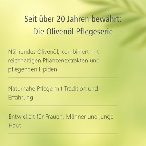Olivenöl Intensivcreme Lift - fördert den Kollagenaufbau - mildert Falten - mit LSF 30 - medipharma cosmetics - 50 ml