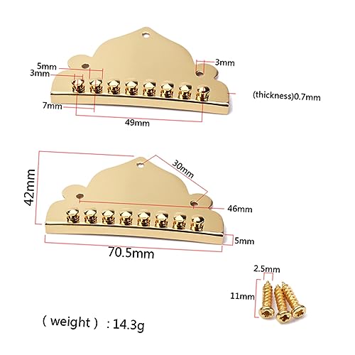 Cordier mandoline SHOWERORO en métal robuste de haute qualité pour mandoline 8 cordes - 3