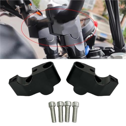 Elevador de manillar para motocicleta Eliminator 500 extensor soporte de abrazadera montaje 6