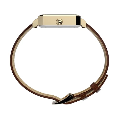 Image of TIMEX Trend White Rectangle Dial Analog Women's Watch - TW2Y009007I