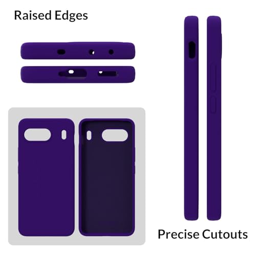 Image of SPRIG Compatible with OnePlus Nord 4 Premium SilkTone Back Cover Drop Tested Shock Proof Mobile Case for Men, Women, Boys and Girls with Camera Protection (Dark Violet)
