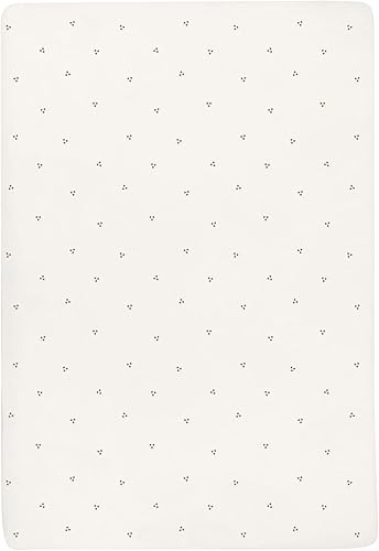 Miniatura 7 de Elys  Co Sábanas impermeables de 100  algodón de jersey para bebé paquete de 2 unidades bayas y puntos de racimo salvia cuna