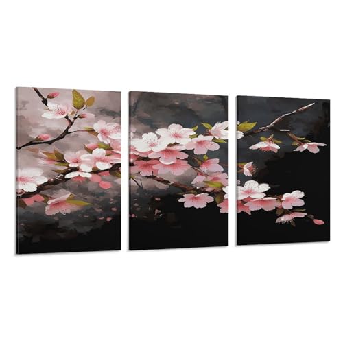 Toile murale fleurs de cerisier pour une ambiance douce chez soi
