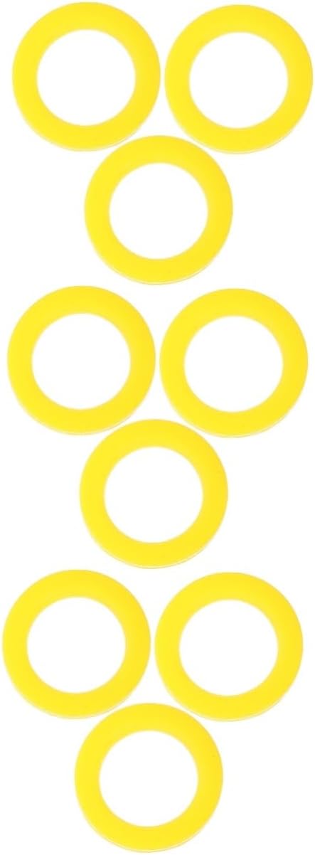 Mikinona 9pcs Soda Maker Sealing Gaskets Silicone Sealing Rings for Leak Performance Compatible with Sodastream Art Easy to Install Sealer for Kitchen Use