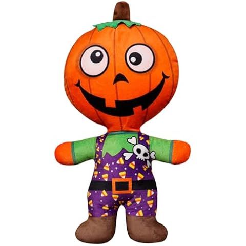 MEZHEN Soft Halloween Pumpkin Plush Doll Cover