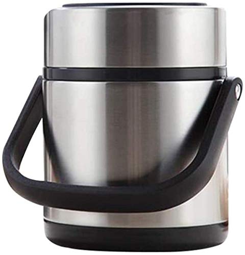 Thermos con isolamento sottovuoto, contenitore termico a prova di perdite, per cibi caldi e zuppe, grande capacità