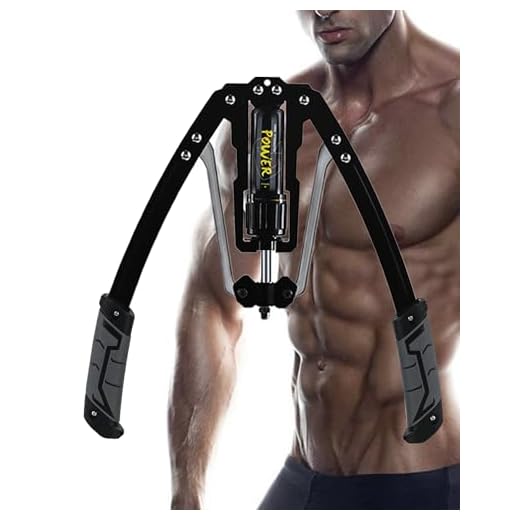 COVVY Twister - Ejercitador de Brazo, Ajustable de 22 a 440 Libras, Equipo de Entrenamiento Muscular de Hombro, fortalecedor de Ejercicio Mejorado para Brazo, bíceps, Abdomen, Hombro (Gris)