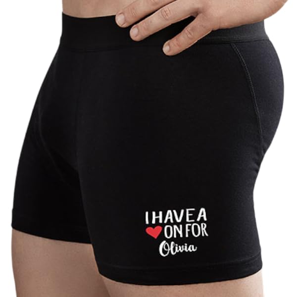Personalization Universe Men's Valentine's Day Boxers