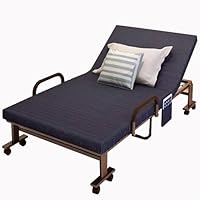 Amazon.co.jp: 折り畳みベッド 組み立て不要 192*90*33cm サイド
