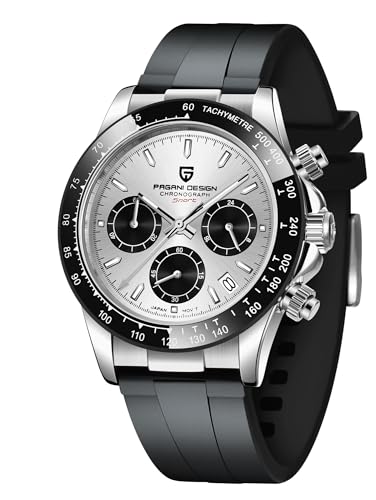 Montre analogique pour homme en acier avec verre saphir du bureau au week-end