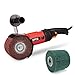 SPTA 1200W 110V Burnishing Polishing Machine 1Pc Polishing Wheel (Non-Woven burnishing Wheel) Set Fits Polisher/Sander Metal, Stainless Steel Polishing