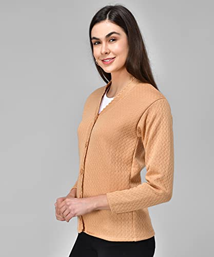 Image of eKools Women's Winterwear Woolen Sweater Cardigans