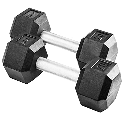 Best Rubber Dumbbells for Garage Gyms or Professional Use