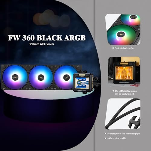 Thermalright FW360 ARGB solution thermique efficace contre le bruit des ventilateurs PC de bureau