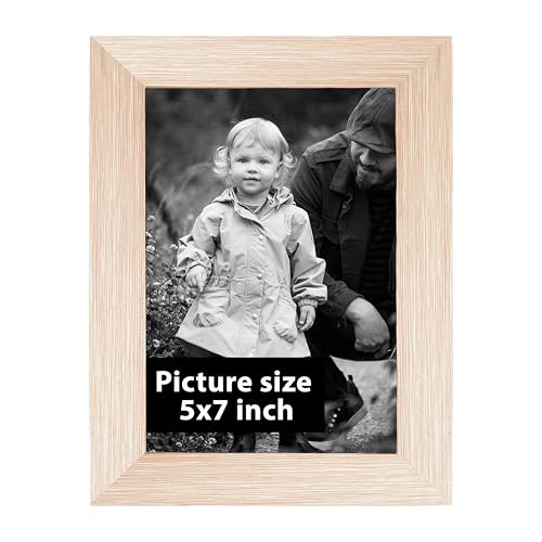Image of Art Street Decorative Premium Set of 6 Individual Wall Photo Frame (5 inch X 7 inch Picture Size) - Pink
