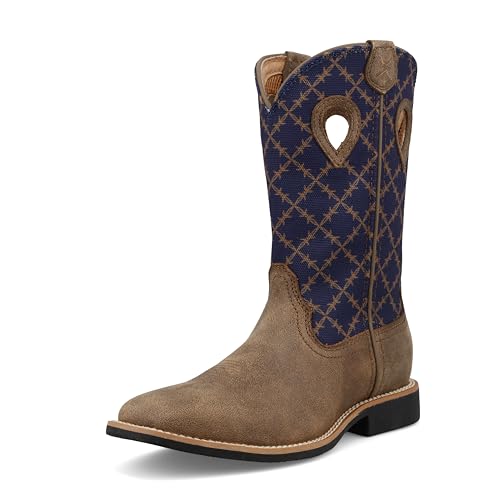 Image of Twisted X Kid's 9 inch Top Hand Square Toe Cowboy Boots