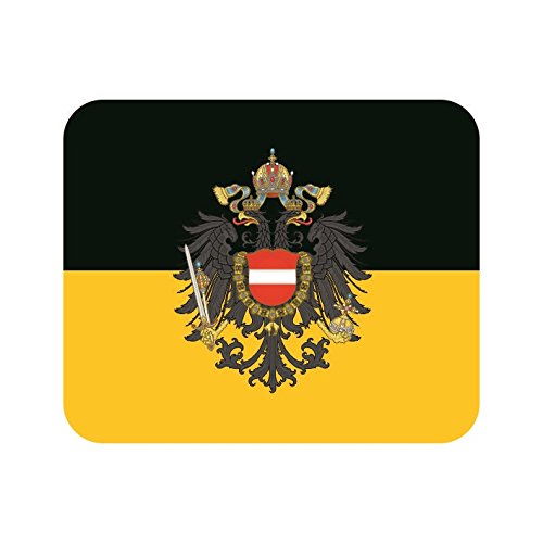 U24 Souris Textile Autriche Hongrie Drapeau Tapis de souris