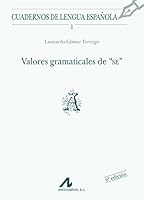 Valores gramaticales de SE (A) 8476351135 Book Cover