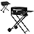Onlyfire BBQ Wood Pellet Grill Smoker and Grill Cover Bundle, GS343 & CV701