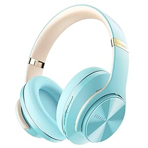 DOQAUS Bluetooth Kopfhörer Over Ear, [Bis zu 52 Std] Kopfhörer Kabellos mit 3 EQ-Modi, HiFi Stereo Faltbare Headset mit…