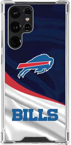 Skinit Clear Phone Case Compatible with Galaxy S24 Ultra - Officially Licensed NFL Buffalo Bills Design