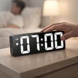 💡 3 niveaux de luminosité réglables : adaptez l'intensité lumineuse selon vos besoins : haute pour la journée, moyenne pour l'intérieur et faible pour un repos sans gêne. C'est l'alarme idéale pour les étudiants et les enfants sensibles à la lumière pendant la nuit.